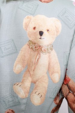 画像4: Leur Getter / Teddy Friends袖付きワンピース トールサイズ(L) ミント H-25-03-29-012-LU-OP-KB-ZH