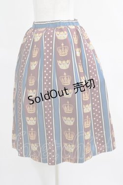 画像3: Leur Getter / Crown Stripeスカート  ワイン H-25-03-29-017-LU-SK-KB-ZH