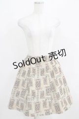 EXCENTRIQUE / ゴブラン・ミニスカート 0(S) ベージュ H-25-03-29-021-EL-SK-KB-ZH