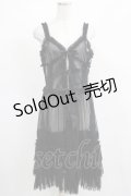 Juliette et Justine / Benediction de l'ange "Uriel" (Long Gilet) ベネディクション ドゥラ アンジュ *ウリエル* 【ロングジレ】 Free ブラック H-25-03-30-028-CL-OP-NS-ZH