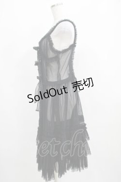 画像2: Juliette et Justine / Benediction de l'ange "Uriel" (Long Gilet) ベネディクション ドゥラ アンジュ *ウリエル* 【ロングジレ】 Free ブラック H-25-03-30-028-CL-OP-NS-ZH