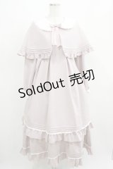 Amavel / Flavor Macaroonケープロングワンピース Free ピンク H-25-03-30-031-CA-OP-NS-ZH