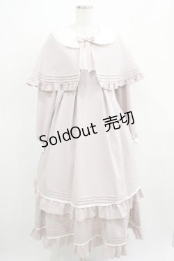 画像1: Amavel / Flavor Macaroonケープロングワンピース Free ピンク H-25-03-30-031-CA-OP-NS-ZH