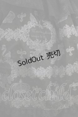 画像4: metamorphose / スワンボーダーロングワンピース Free ブラック H-25-03-30-003-ME-OP-NS-ZH