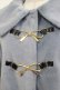 画像4: axes femme POETIQUE / リボン金具ファーコート M ブルー H-25-03-30-033-AX-CO-NS-ZH (4)