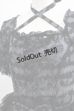 画像5: metamorphose / スワンボーダーロングワンピース Free ブラック H-25-03-30-003-ME-OP-NS-ZH