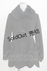 MAM MAXICIMAM / コティワールドの不思議なコート Free ブラック H-25-03-30-038-GO-CO-NS-ZH