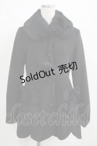 MAM MAXICIMAM / コティワールドの不思議なコート Free ブラック H-25-03-30-038-GO-CO-NS-ZH