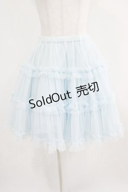 画像2: Angelic Pretty / ソフトチュールペチコート Free サックス H-25-03-30-039-AP-SK-NS-ZH