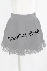 Princess Melody / レース重ねスカパン Free ブラック H-25-03-30-043-EL-SK-NS-ZH