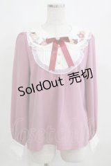 Amavel / Animal Donutsブラウス Free ピンク H-25-03-30-048-CA-BL-NS-ZH