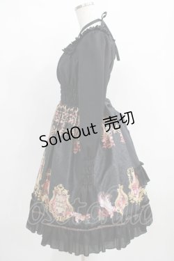 画像2: Enchantlic Enchantilly / Queen Catのエレガントスリーブなワンピース Free ブラック H-25-03-30-005-LO-OP-NS-ZH
