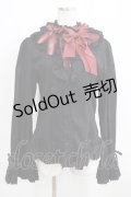 ALICE and the PIRATES / 記憶の中の薔薇園ブラウス Mens ブラック H-25-03-30-053-PA-BL-NS-ZH