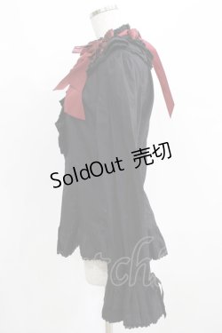 画像2: ALICE and the PIRATES / 記憶の中の薔薇園ブラウス Mens ブラック H-25-03-30-053-PA-BL-NS-ZH
