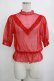 画像1: Candy Stripper / DOT TULLE   レッド H-25-03-30-1034-PU-TO-KB-ZH (1)