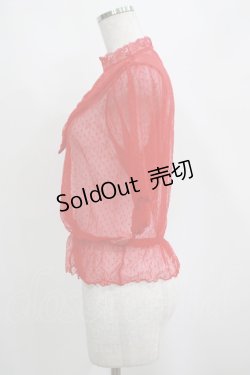 画像2: Candy Stripper / DOT TULLE   レッド H-25-03-30-1034-PU-TO-KB-ZH