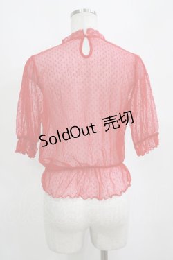 画像3: Candy Stripper / DOT TULLE   レッド H-25-03-30-1034-PU-TO-KB-ZH