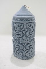 THE BLACKENED TEETH / Mildred Gothic Pillar Candle  LG H-25-03-30-1037-PU-ZA-KB-ZH
