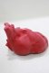 画像2: THE BLACKENED TEETH / Anatomical Heart Candle  RED H-25-03-30-1040-PU-ZA-KB-ZH (2)
