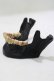 画像2: THE BLACKENED TEETH / JAW CARD HOLDER  BLKGMGLD H-25-03-30-1053-PU-ZA-KB-ZH (2)