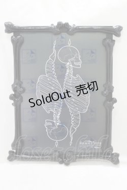 画像1: THE BLACKENED TEETH / Bone Frame＆アートプリント  BLK H-25-03-30-1055-PU-ZA-KB-ZH