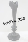 THE BLACKENED TEETH / Femur Bone Candlestick Holder Condyle   H-25-03-30-1062-PU-ZA-KB-ZH
