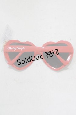 画像2: Shirley Temple / キッズハートサングラス キッズサイズ 赤 H-25-03-30-1063-ET-ZA-KB-ZH