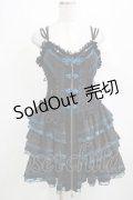 Ozz oneste / チャイナボタンビスチェワンピース  黒 H-25-03-30-1009-OO-OP-KB-ZH