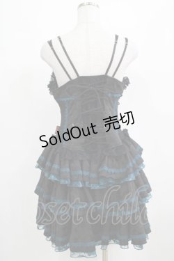 画像3: Ozz oneste / チャイナボタンビスチェワンピース  黒 H-25-03-30-1009-OO-OP-KB-ZH