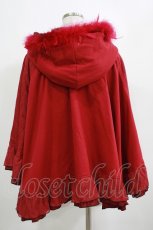 画像3: Qutie Frash / マラボーポンチョ  赤 H-25-03-30-1010-QU-CO-KB-ZT222 (3)