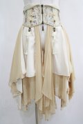 Ozz oneste / タッセル付オーバーコルセット  ベージュ H-25-03-30-1013-OO-SK-KB-ZH