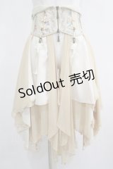 Ozz oneste / タッセル付オーバーコルセット  ベージュ H-25-03-30-1013-OO-SK-KB-ZH