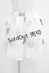 MILK / DOLL HEARTパンツ  ホワイトベース H-25-03-30-1015-ML-PA-KB-ZH