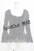 Juliette et Justine / Princesse de fleur blouse〜プランセス　ドゥ　フルール〜 Free ブラック H-25-03-30-055-CL-BL-NS-ZH