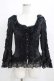 画像1: Juliette et Justine / Princesse de fleur blouse〜プランセス　ドゥ　フルール〜 Free ブラック H-25-03-30-055-CL-BL-NS-ZH (1)