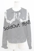 MA*RS / クロス刺繍襟ブラウス Free ブラック H-25-03-30-056-EL-BL-NS-ZH
