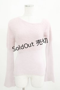 Riu / OFF SHOULDER Knit Free ピンク H-25-03-30-058-GO-TO-NS-ZH
