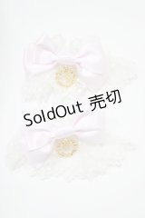 BABY,THE STARS SHINE BRIGHT / サテンリボンのチュールレースお袖とめ  オフ/ピンク H-25-03-30-071-BA-ZA-NS-ZH