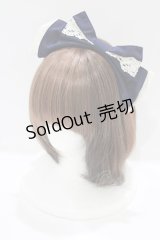 BABY,THE STARS SHINE BRIGHT / ベビードールジャンパースカートセットのカチューシャ  ネイビー H-25-03-30-074-BA-AC-NS-ZH