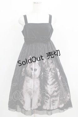 画像1: Juliette et Justine / Secret de chat Robe〜スクレ ドゥ シャ ローブ〜 サイズ1 ブラック H-25-03-30-014-CL-OP-NS-ZH
