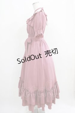 画像2: Amavel / Romantique Lady ティアードロングワンピース Free ピンク H-25-03-30-017-CA-OP-NS-ZH