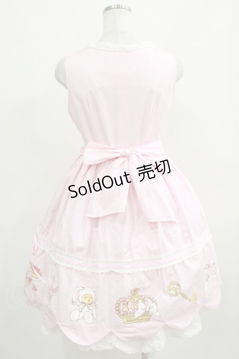 画像3: BABY,THE STARS SHINE BRIGHT / 7つの鍵プリントジャンパースカート Free ピンク H-25-03-30-002-BA-OP-NS-ZH (3)