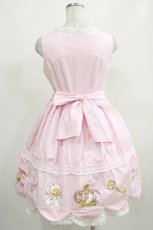 画像3: BABY,THE STARS SHINE BRIGHT / 7つの鍵プリントジャンパースカート Free ピンク H-25-03-30-002-BA-OP-NS-ZH (3)