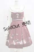 Amavel / お月見うさぎの和風セーラーワンピース Free ボルドー H-25-03-30-023-CA-OP-NS-ZH