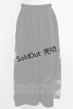 画像1: NieR Clothing / 2WAY SIDE ZIP WIDE PANTS  黒 H-25-03-31-027-PU-PA-KB-ZH