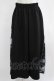 画像1: NieR Clothing / 2WAY SIDE ZIP WIDE PANTS  黒 H-25-03-31-027-PU-PA-KB-ZH (1)