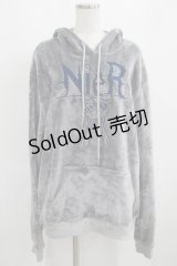 NieR Clothing / もこもこプルパーカー  グレー H-25-03-31-038-PU-TO-KB-ZH