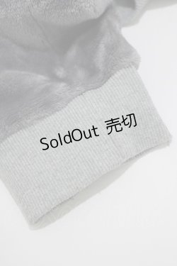 画像4: NieR Clothing / もこもこプルパーカー  グレー H-25-03-31-038-PU-TO-KB-ZH