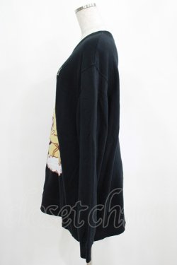 画像2: NieR Clothing / プリントSWEAT  2XL ブラック H-25-03-31-039-PU-TO-KB-ZI