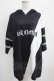 画像1: NieR Clothing / 半袖プルパーカー  黒 H-25-03-31-045-PU-TO-KB-ZH (1)